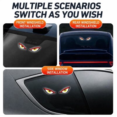 Luce solare animata per auto | SUNDEMON